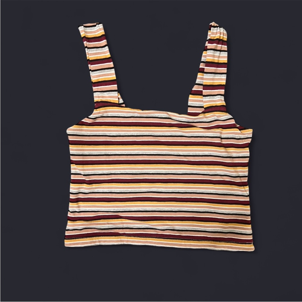Aeropostale Fitted Crop Tank Top